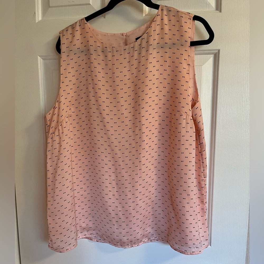 Bow Print Top
